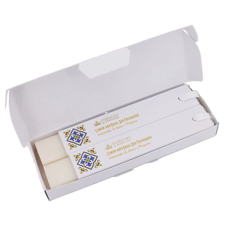 Raumduft Stick Zitrone Basilikum Packung offen