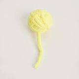 Katzenspielzeug Sardinen im Fischernetz Ball gelb