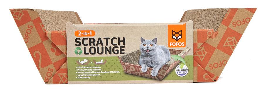Kratzbett Lounge 2 in 1 für Katzen 