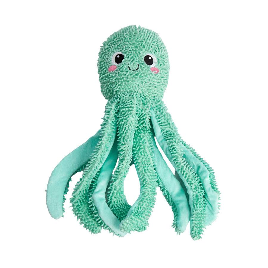 Grüner Oktopus – Robustes Hundespielzeug