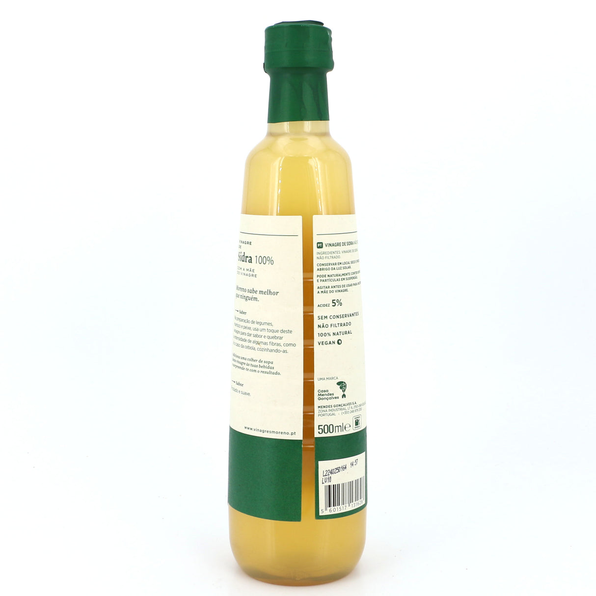 Apfelessig ungefiltert Paladin Rückseite