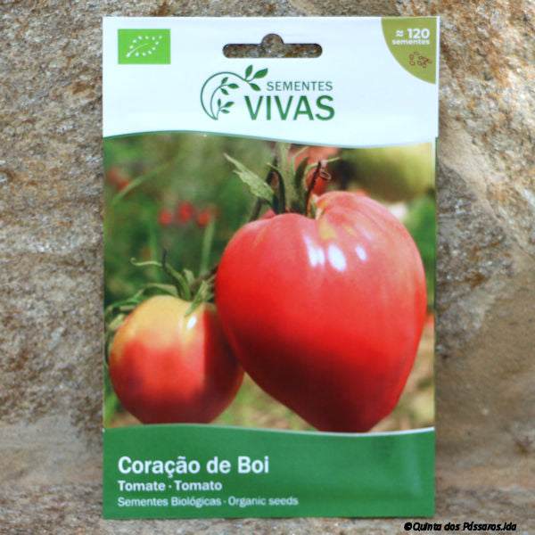 Graines de tomate Oxenheart / Sementes de tomate coração de boi, biologique, unidade