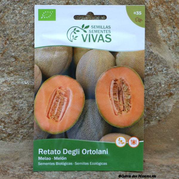 Graines de melon Retato Degli Ortolani / Sementes de meloa retato degli ortolani, biologique, unidade