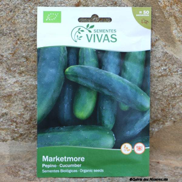 Graines de concombre Marketmore / Sementes de pepino marketmore, biologique, unidade