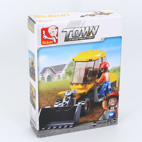 Sluban Klemmbausteine Radlader