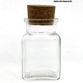 Korkenglas quadratisch